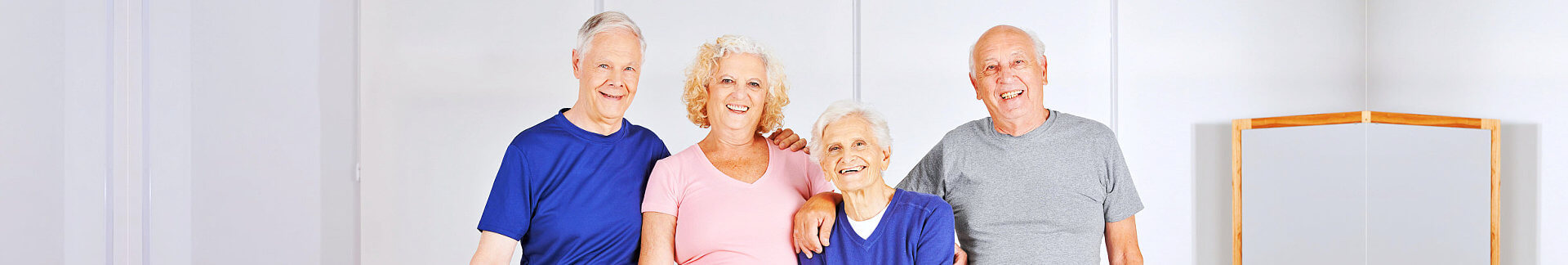 portrait of a smiling senior